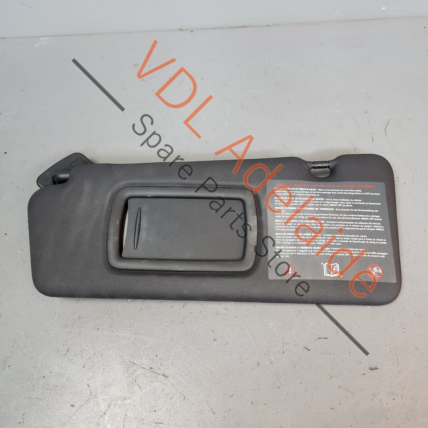 964013549R Renault Megane 3 D95 Left Side Sunvisor Sun Visor 964013549R Black