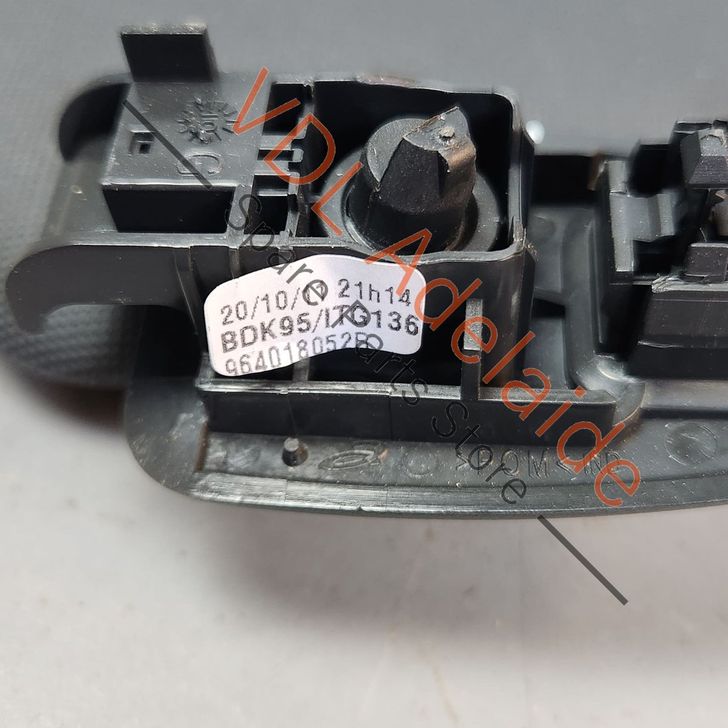 964013549R Renault Megane 3 D95 Left Side Sunvisor Sun Visor 964013549R Black
