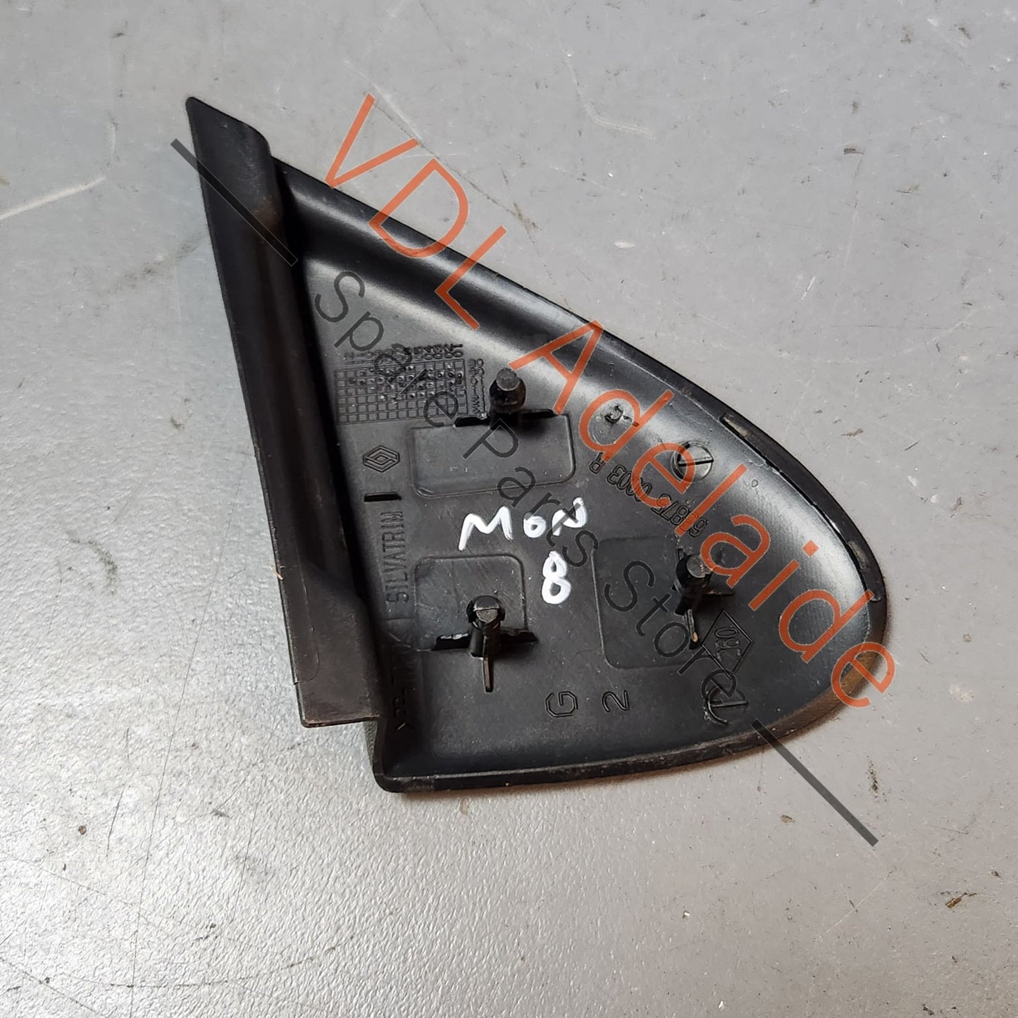 638750003R Renault Megane Left Side Exterior Wing Quarter Panel Fender Molding 638750003R