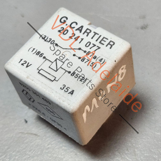 8200351489   Renault Megane 3 8200351489 12v Grey Relay V23074-a1201 x93 Relay Fuse
