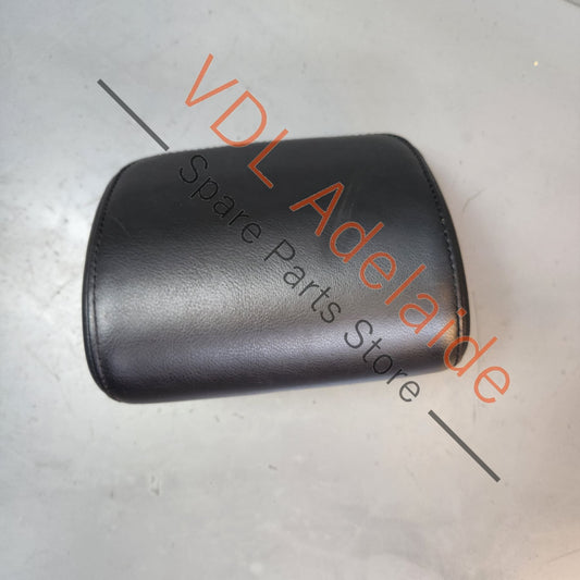 VW Golf MK6 Black Leather Headrest for Rear Middle Centre Seat Interior Trim