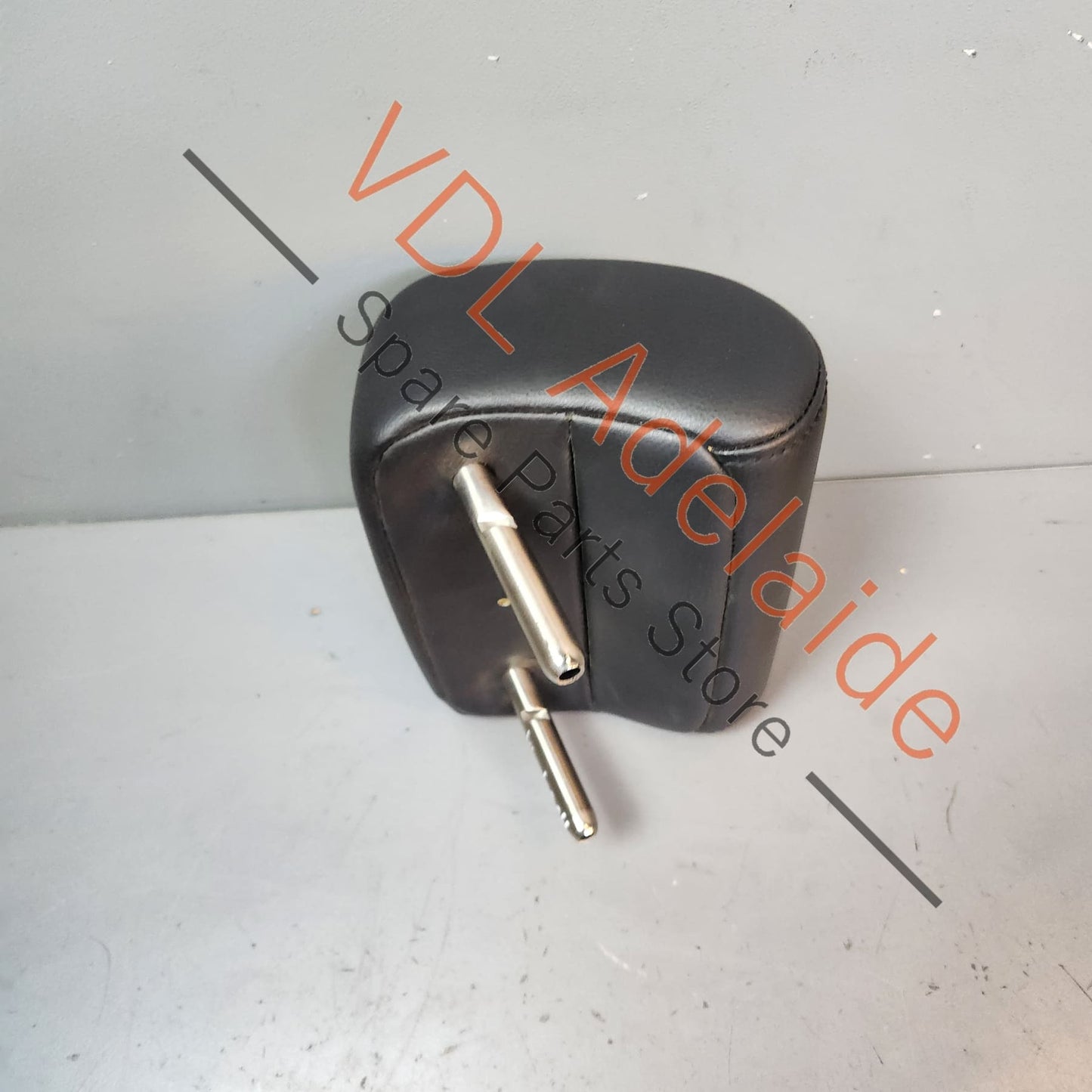 VW Golf MK6 Black Leather Headrest for Rear Middle Centre Seat Interior Trim