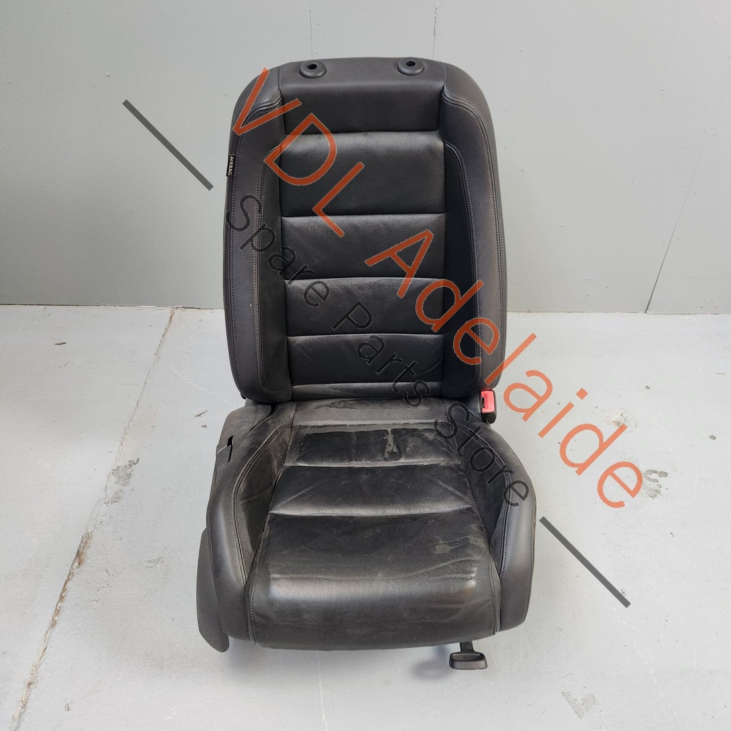 VW Golf R / Gti MK6 Black Leather Front Right Drivers Seat with Heating