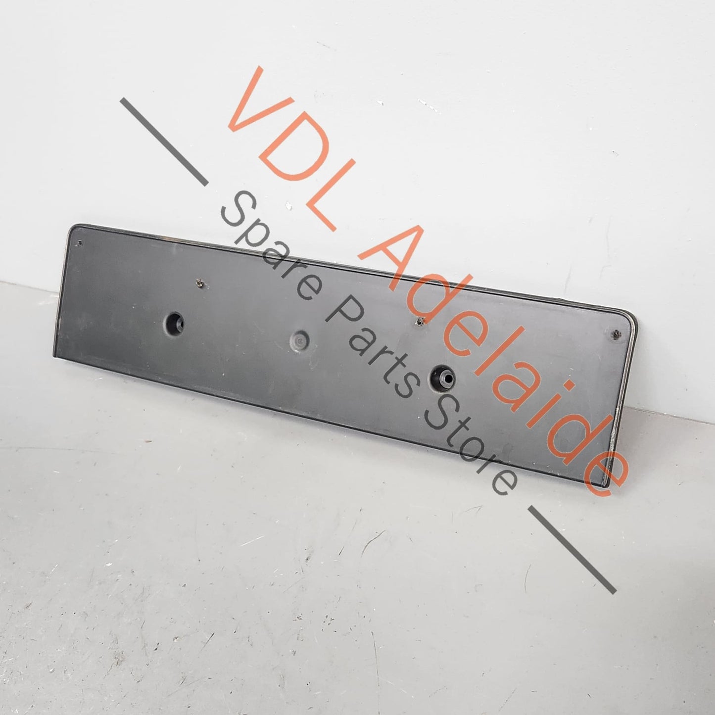 83A807287C Audi RSQ3 Front Bumper Number Lincence Plate Holder Bracket Trim 83A807287C