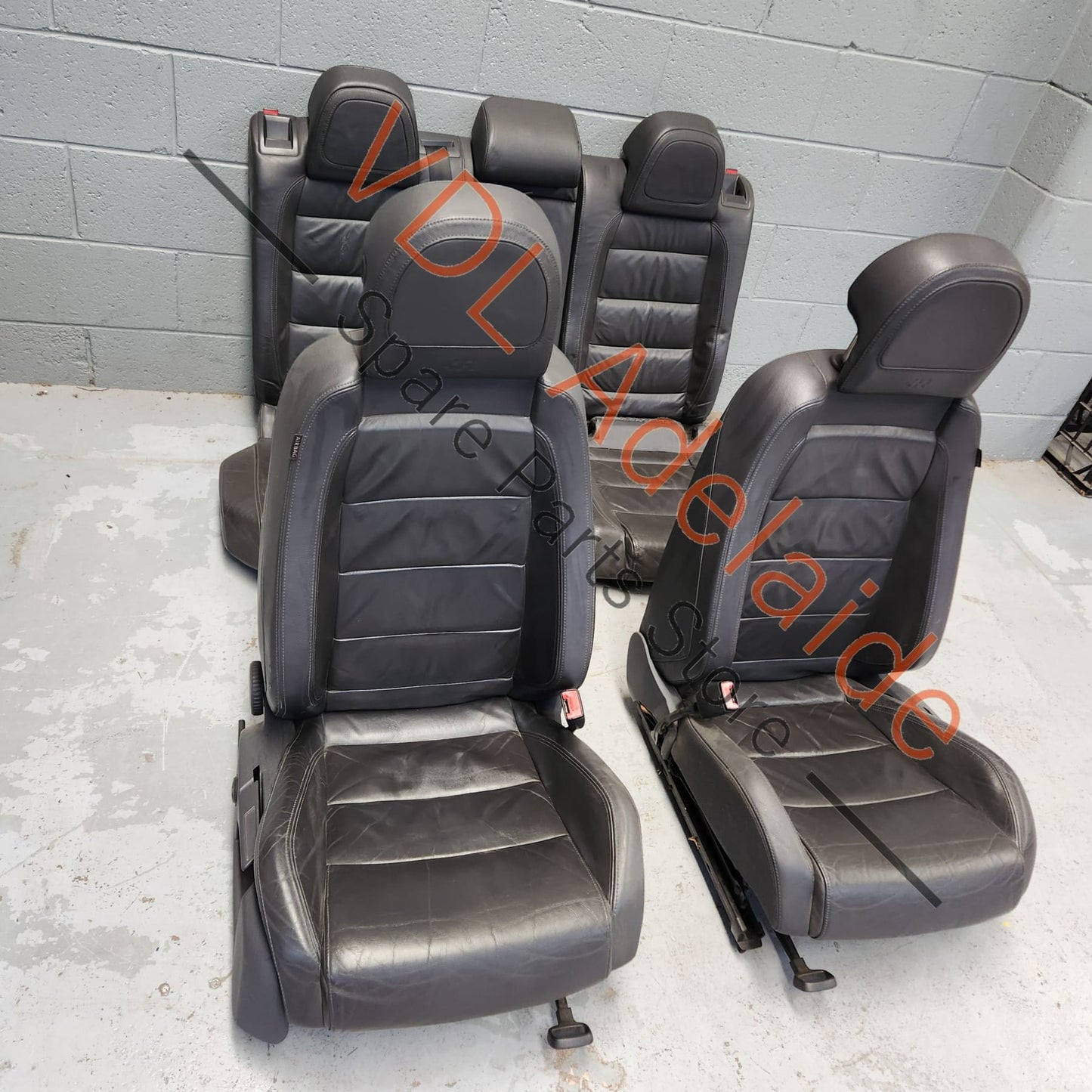 VW Golf R32 MK5 Complete set of Leather Sport Seats Interior Trim w/Heaters