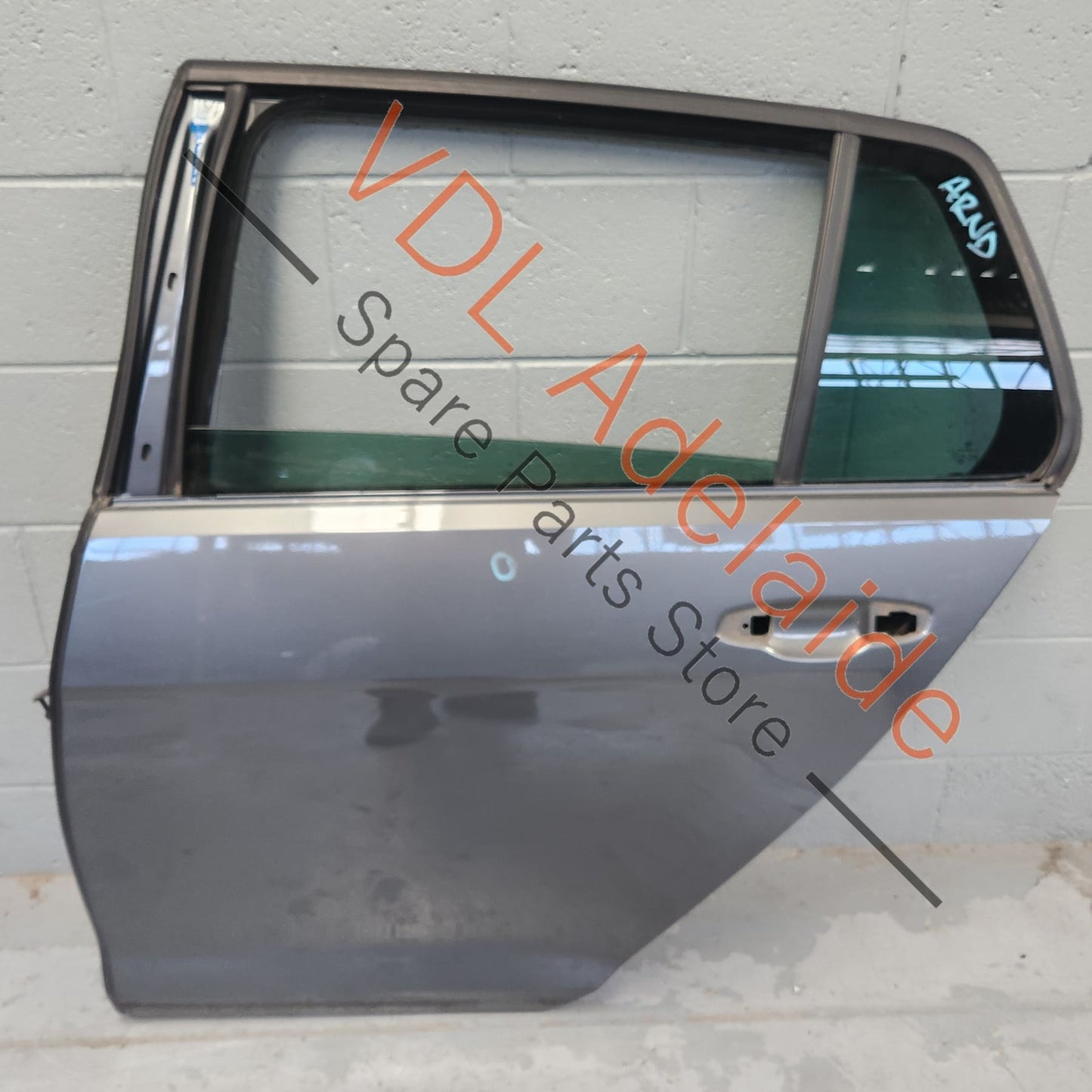 5G4833055AC VW Golf MK7 7.5 Rear Left Door Shell Panel Indium Grey LR7H X3X3 5G4833055AC