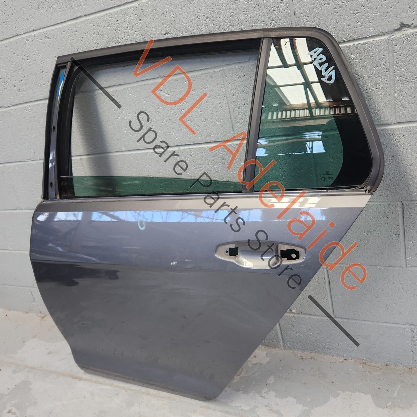 5G4833055AC VW Golf MK7 7.5 Rear Left Door Shell Panel Indium Grey LR7H X3X3 5G4833055AC