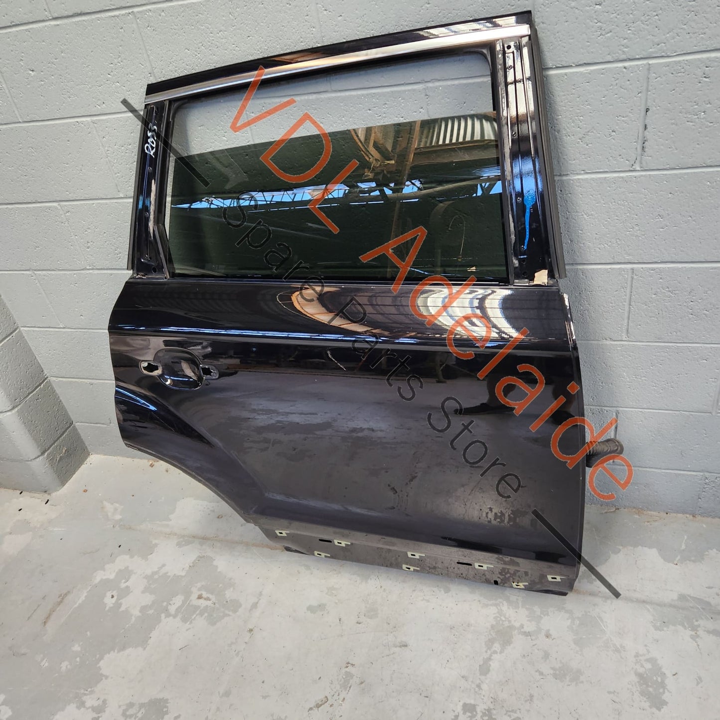 4L0833052 4L0845206A Audi Q7 4L Rear Right Door Shell Panel incl Glass 4L0833052 4L0845206A 2T2T Orca Black Metallic
