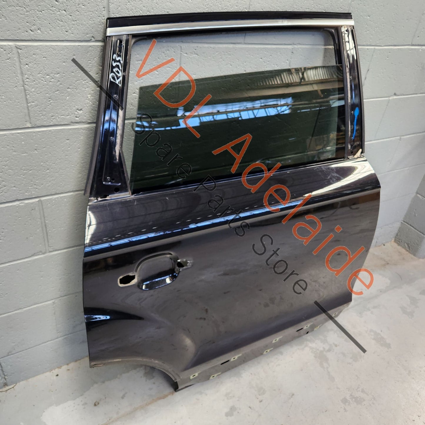 4L0833052 4L0845206A Audi Q7 4L Rear Right Door Shell Panel incl Glass 4L0833052 4L0845206A 2T2T Orca Black Metallic