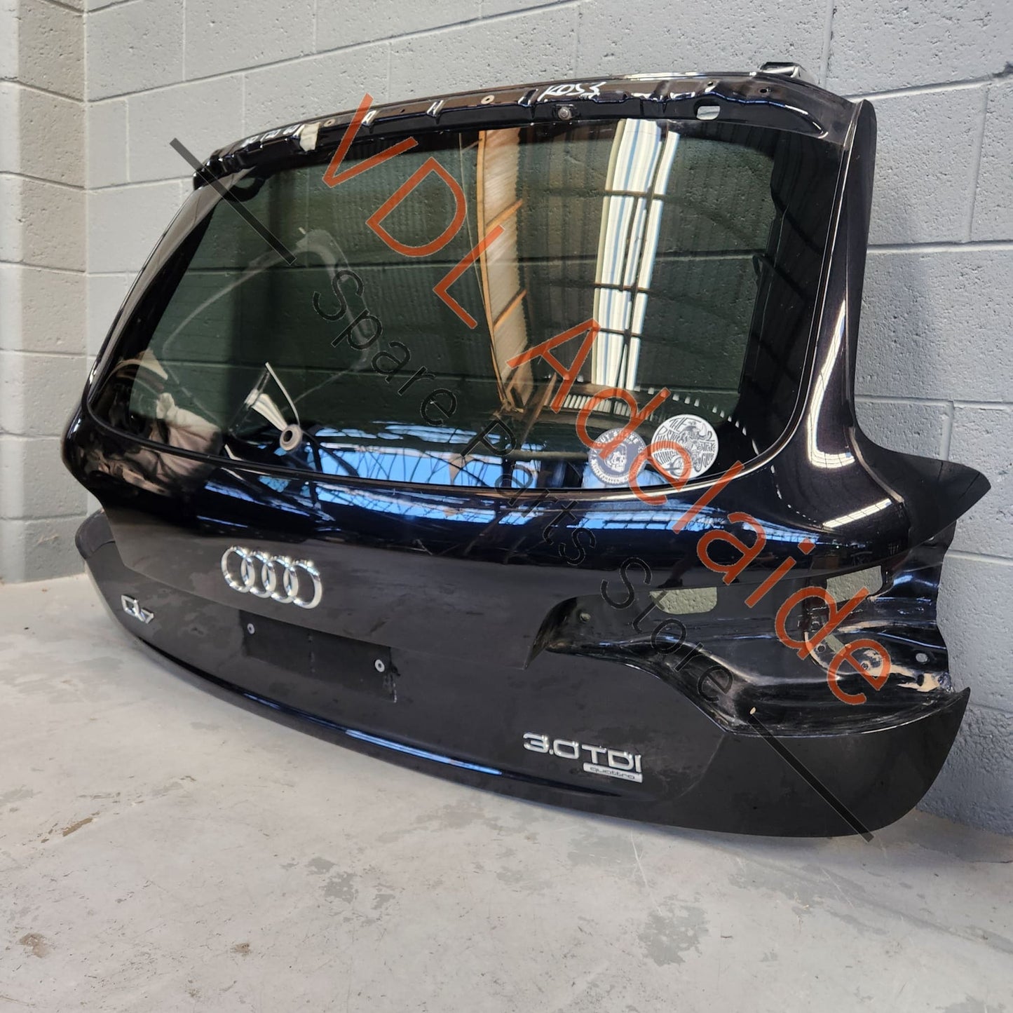 4L0827023B 4L0845501CNVB Audi Q7 4L Rear Hatch Boot Trunk Door Shell Panel incl Glass 4L0827023B 4L0845501C NVB 2T2T Orca Black Metallic