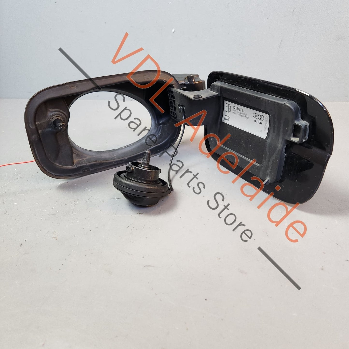 4L0809999A 4L0809907AGRU Audi Q7 4L Gas Petrol Diesel Fuel Filler Door Cap Cover 2T2T Orca Black Metallic 4L0809999A 4L0809907A GRU