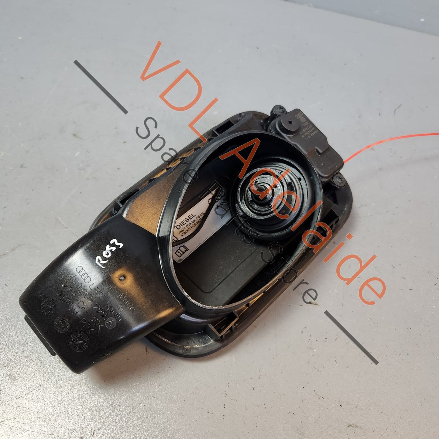 4L0809999A 4L0809907AGRU Audi Q7 4L Gas Petrol Diesel Fuel Filler Door Cap Cover 2T2T Orca Black Metallic 4L0809999A 4L0809907A GRU