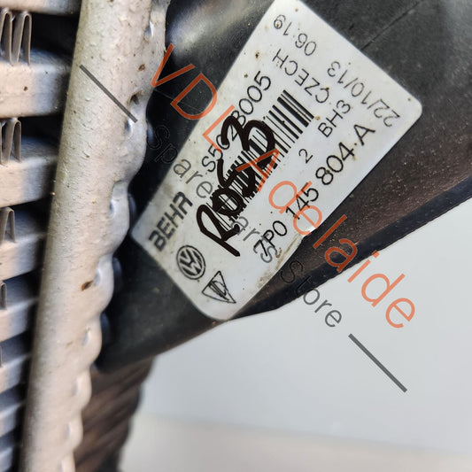 7P0145804D 7P0145804A Audi Q7 4L Porsche Cayenne Touareg Right Side Intercooler 7P0145804A 7P0145804D