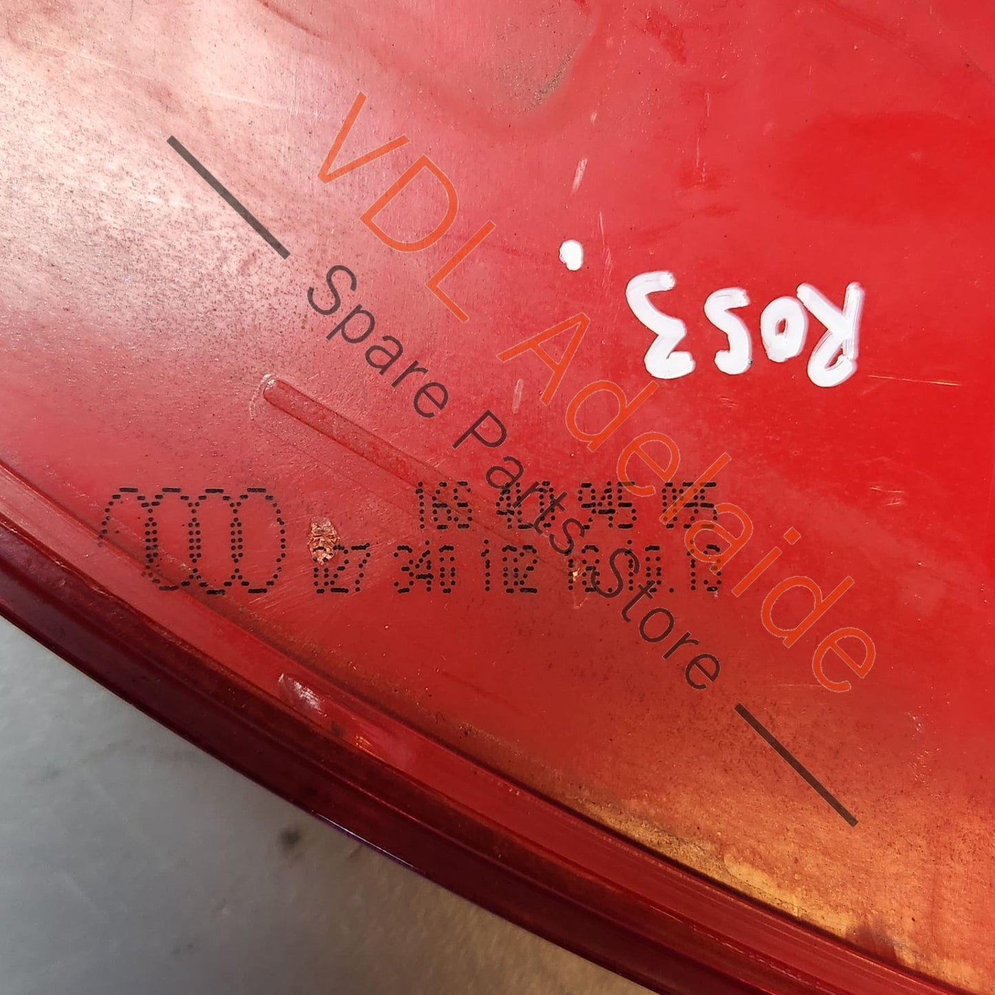4L0945095 Audi Q7 4L Left Side Lower Bumper Mounted Reverse Tail Light 4L0945095