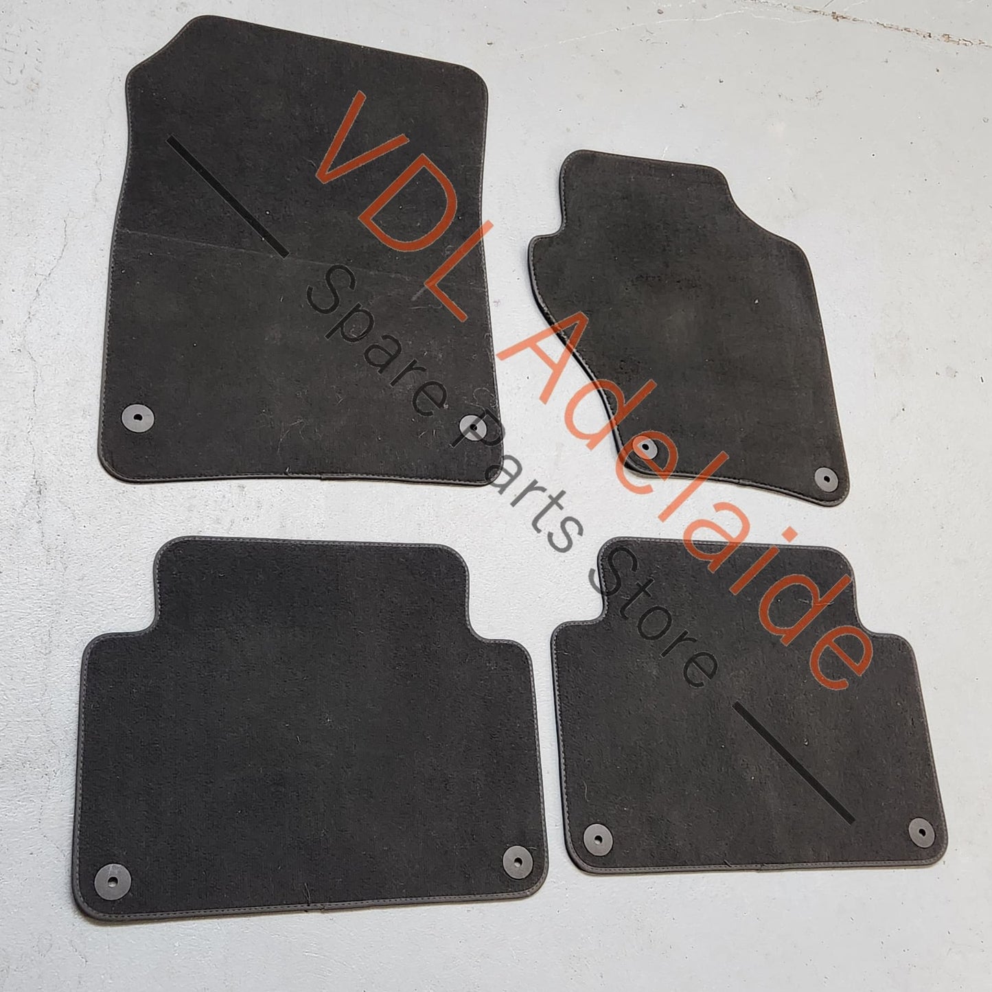 4L2863691D9AM 4L2863691D Genuine OEM Audi Q7 4L Set of Floor Carpet Mats 4L2863691D