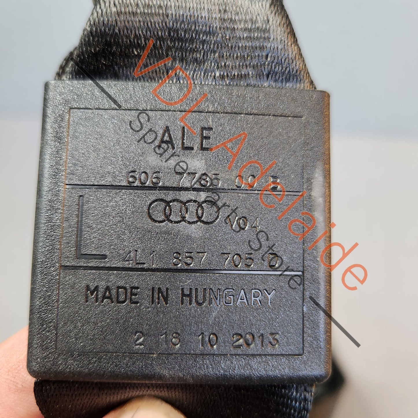 4L1857705D Audi Q7 4L Front Left Seatbelt Seat Belt 4L1857705D