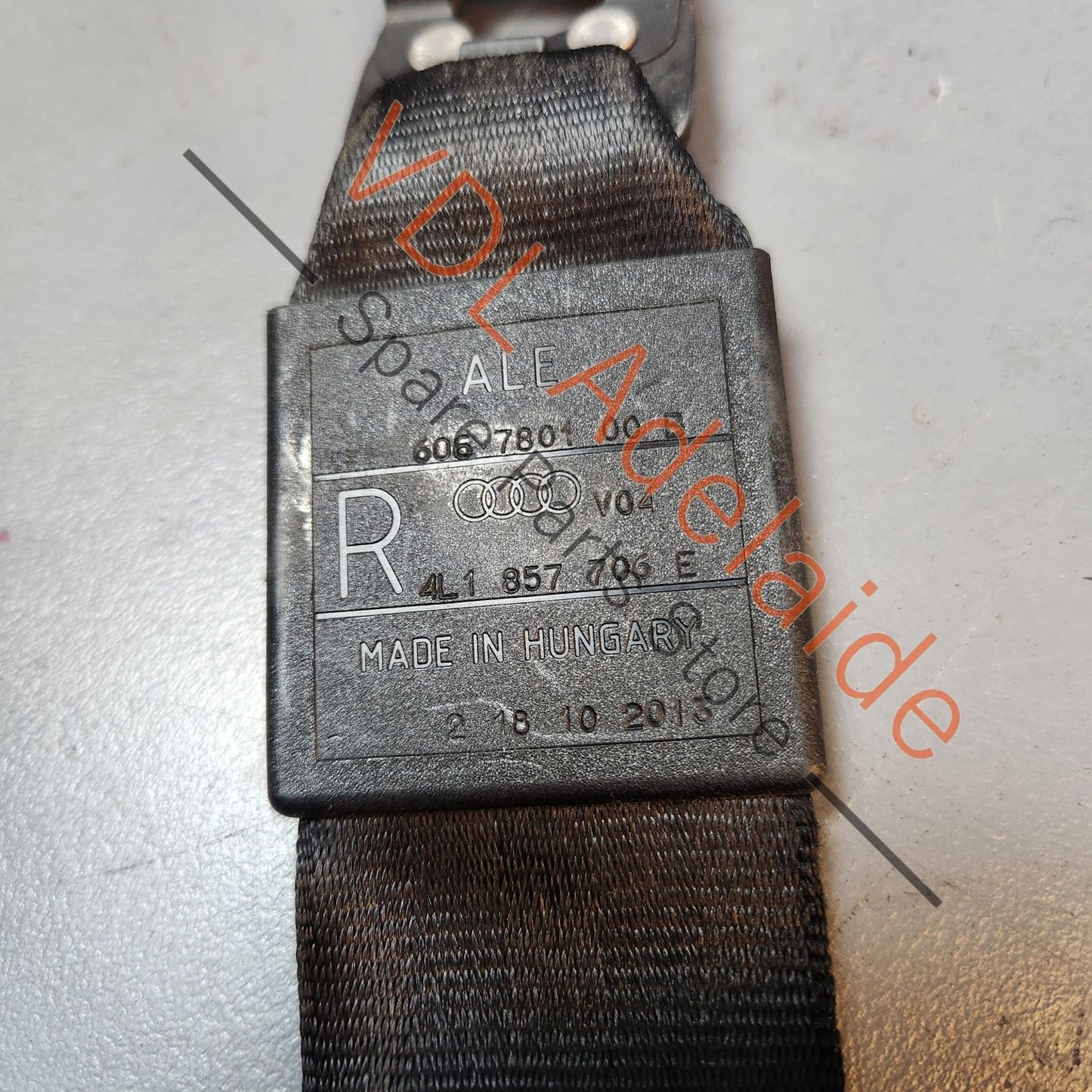 4L1857706D Audi Q7 4L Front Right Seatbelt Seat Belt 4L1857706D