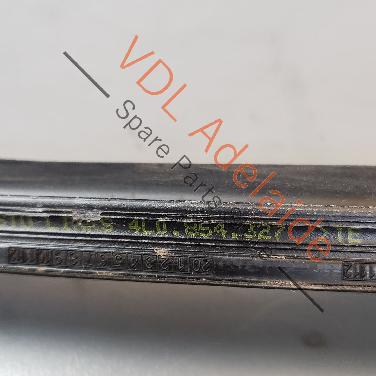 4L0854327 Audi Q7 Windscreen Water Deflector Strip Moulding Left Side 4L0854327