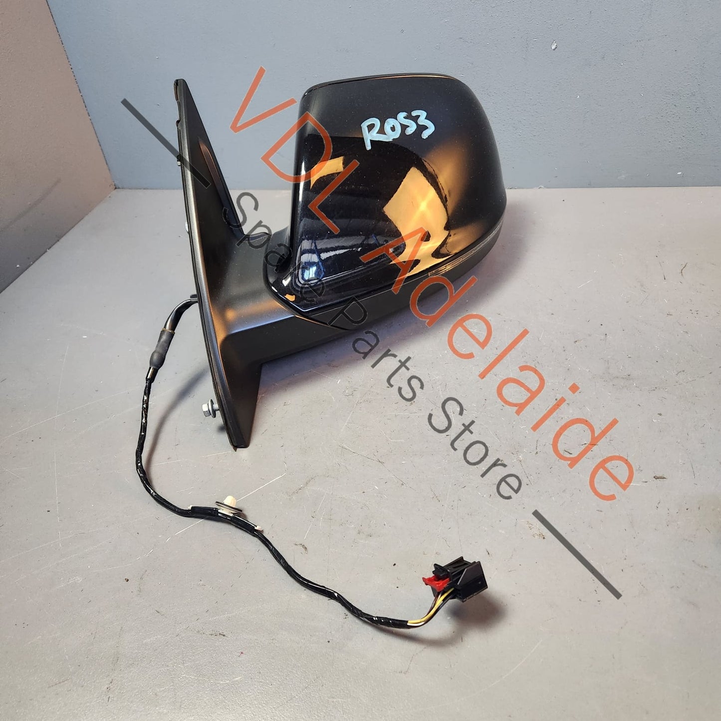 4L2857409CA Audi Q7 Left Side Exterior Wing Mirror Complete, less glass