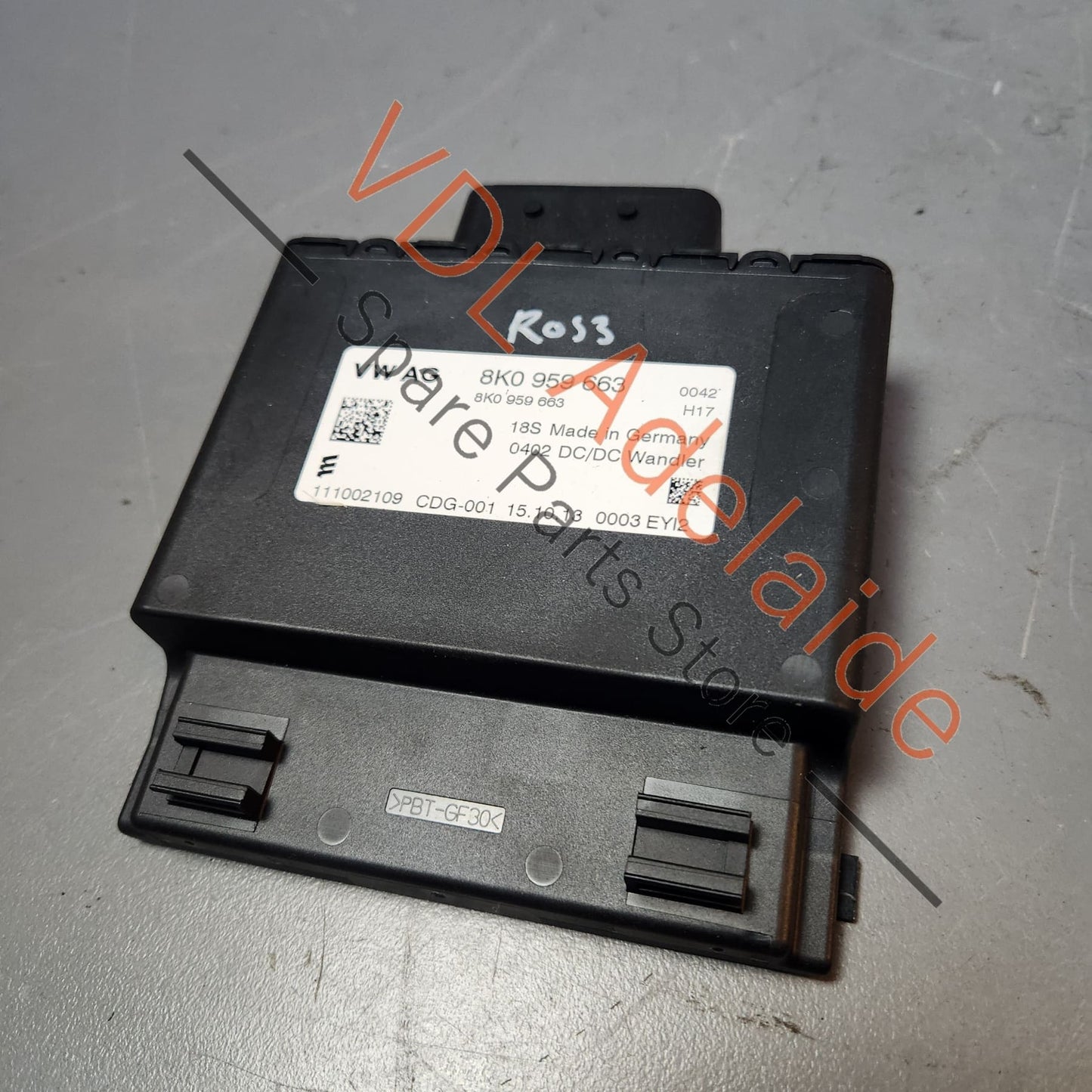 8K0959663 Audi Q7 4L Voltage Stabiliser Module 400W 8K0959663