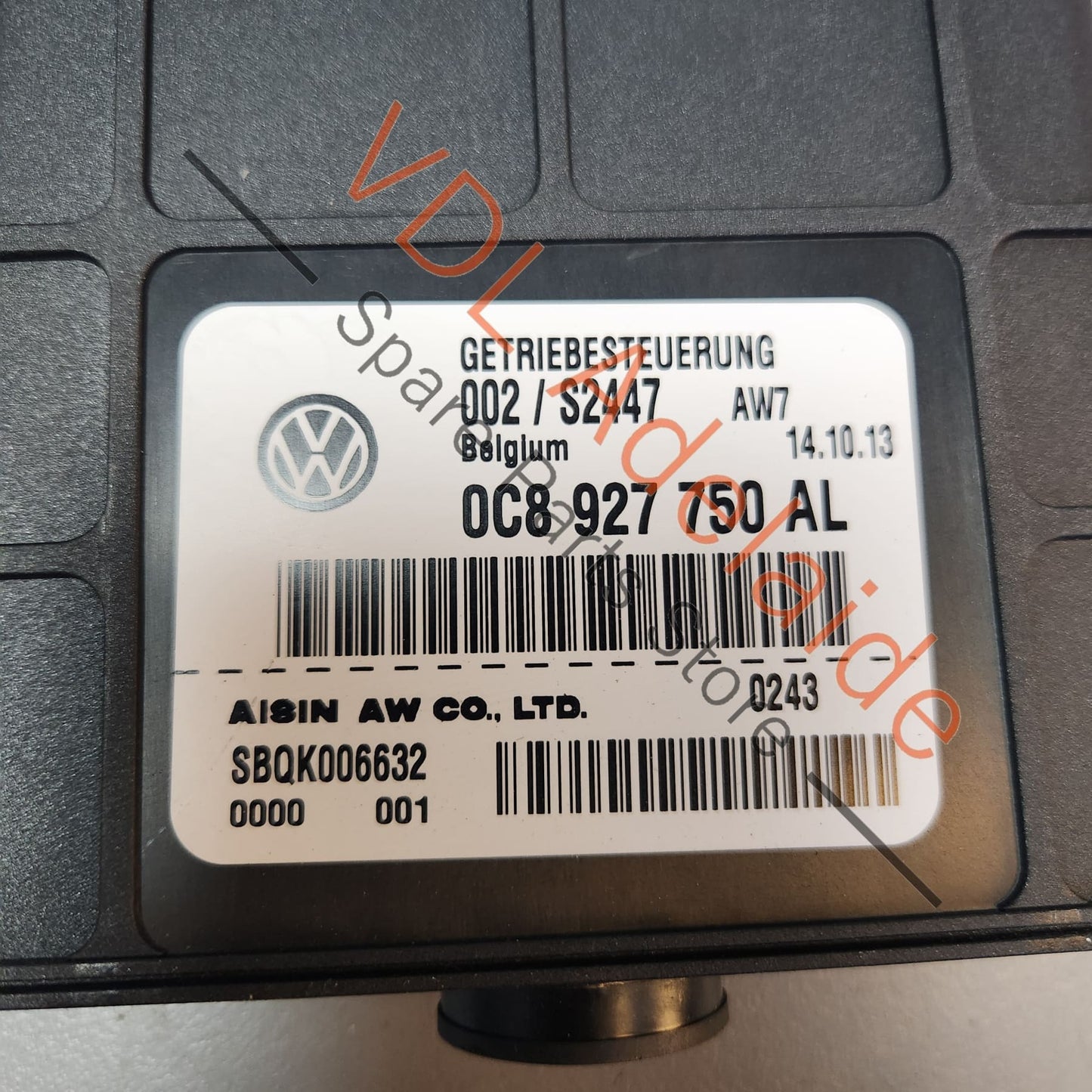 0C8927750AL Audi Q7 Automatic Transmission Gearbox Control Module TCU 0C8927750AL