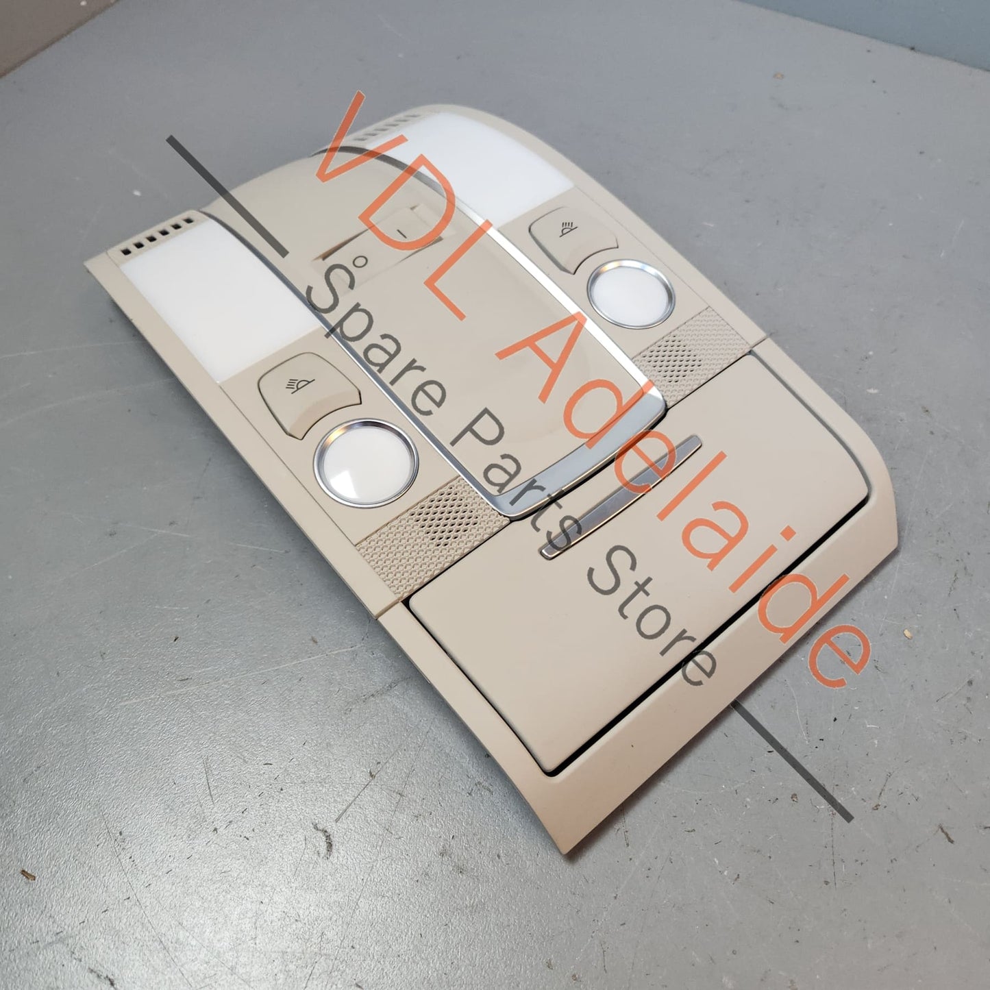 4L0947140 4L0947135G Audi Q7 Interior Roof Dome Light Switch Panel with Sunglasses Holder 4L0947140 4L0947135G