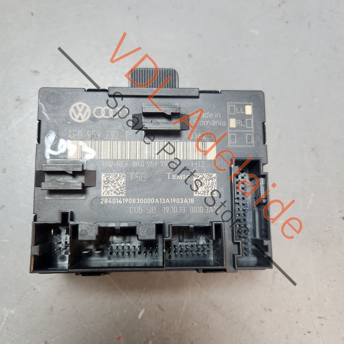 4F0959792T 8K0959792M Audi Q7 4L Passenger Side Front Door Control Module 4F0959792T