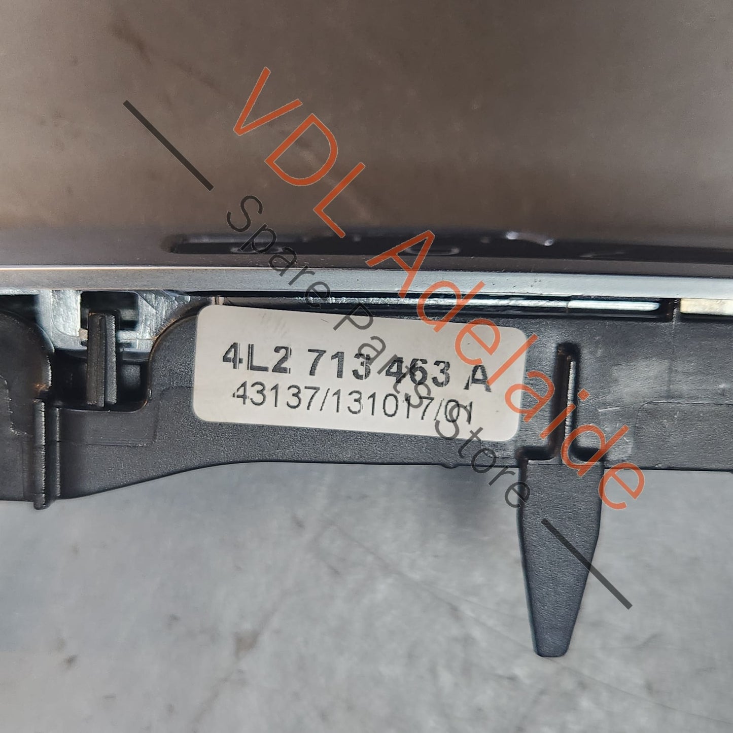 4L2713463A Audi Q7 4L Gear Selection Display Indicator Unit Aluminium 4L2713463A