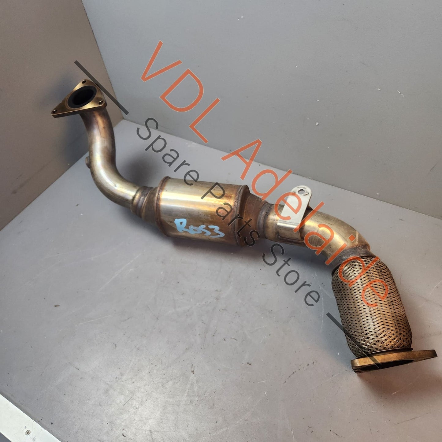 7L8254301X Audi Q7 Exhaust Down Pipe with Catalyst Catalytic Converter 7L8254301X CJGA, CJGC, CJMA, CRCA