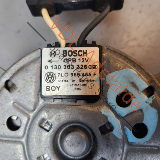 7L0959455F Audi Q7 Porsche Cayenne Left LHS Radiator Fan Motor for 300mm blade 7L0959455F