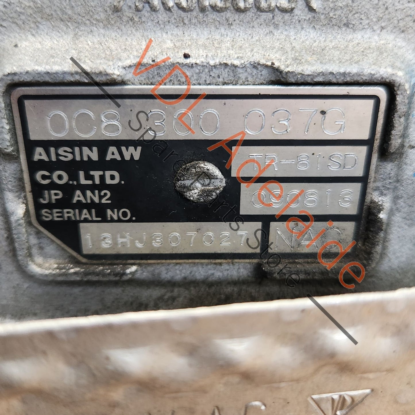 Audi Q7 8 Speed Automatic Transmission Gearbox NAC 0C8300037G Porsche Cayenne 92A 3.0 Diesel V6 TR80SD