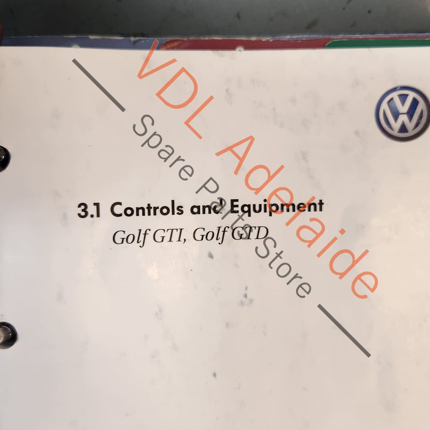 VW Golf MK6 Gti Set of Owners Books Manuals with Pouch Folder