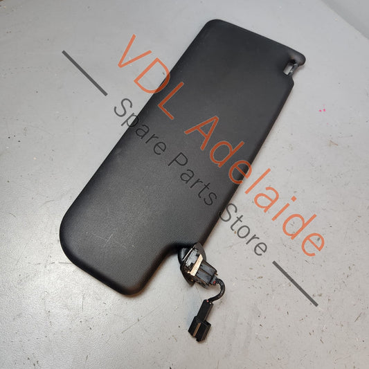 1K0857551N    VW Golf MK6 Left Side Sun Visor with Vanity Mirror Black / Charcoal 1K0857551N