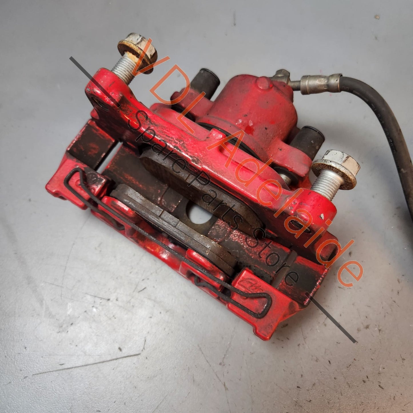 1K0615123F 1K0615124F VW Golf MK6 Gti Pair of Front Brake Calipers suit 312mm x 25mm rotor Tornado Red