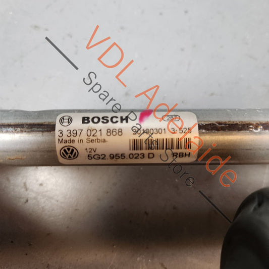 5G2955023D VW Golf MK7 Front Windscreen Windshield Wiper Motor Assembly 5G2955023C