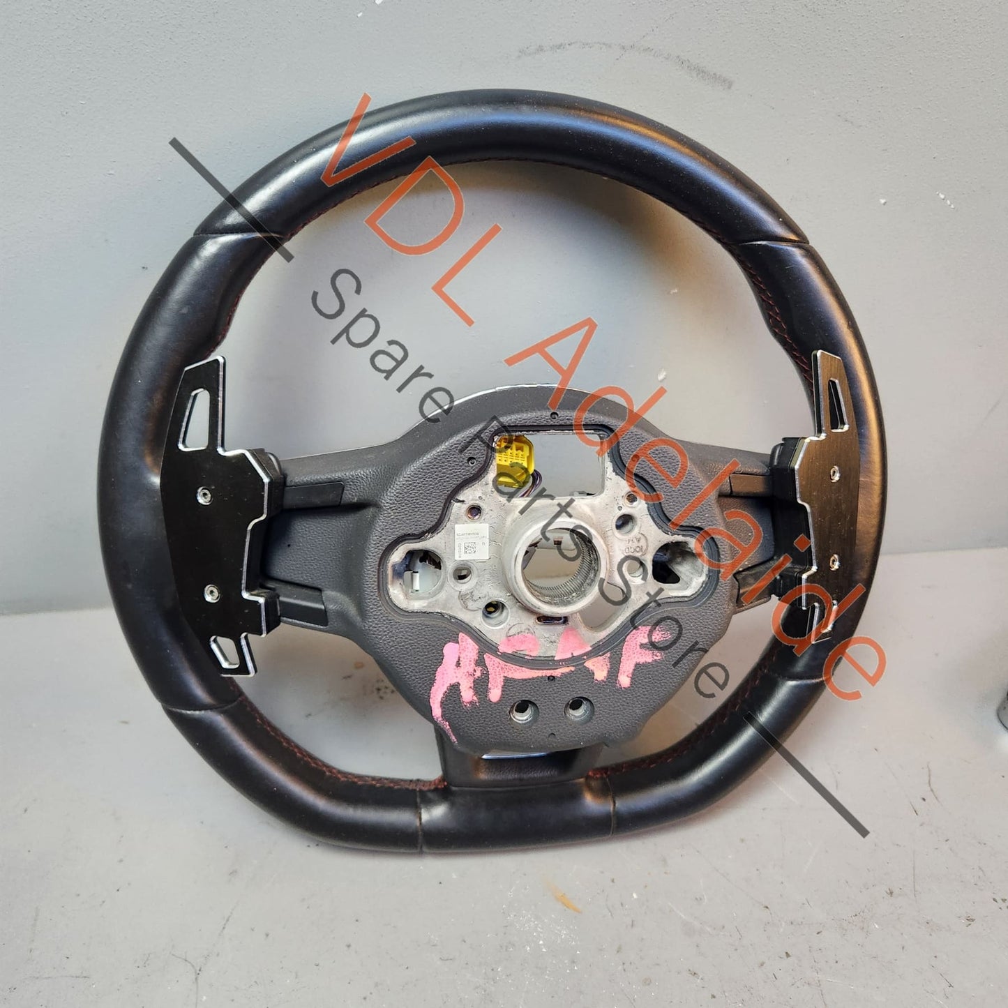 5G0419091HH 5G0419091HHAPX VW Golf MK7 7.5 Sport Flat Bottom Steering Wheel Leather 5G0419091HH APX