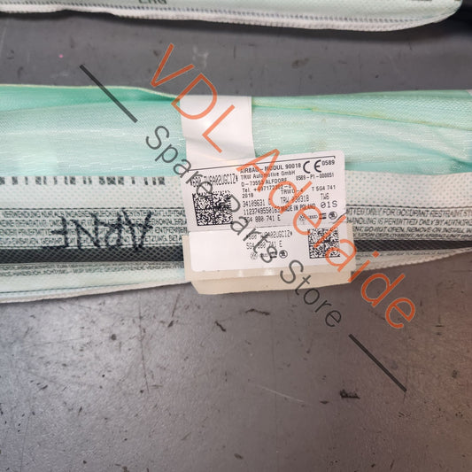 5G4880741E VW Golf Mk7 Left Side Head Curtain Airbag Unit for 4-Door 5G4880741E