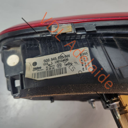 5G0945093AH VW Golf MK7.5 Gti Rear Left Inner LED Tail Light for RHD 5G0945093AH