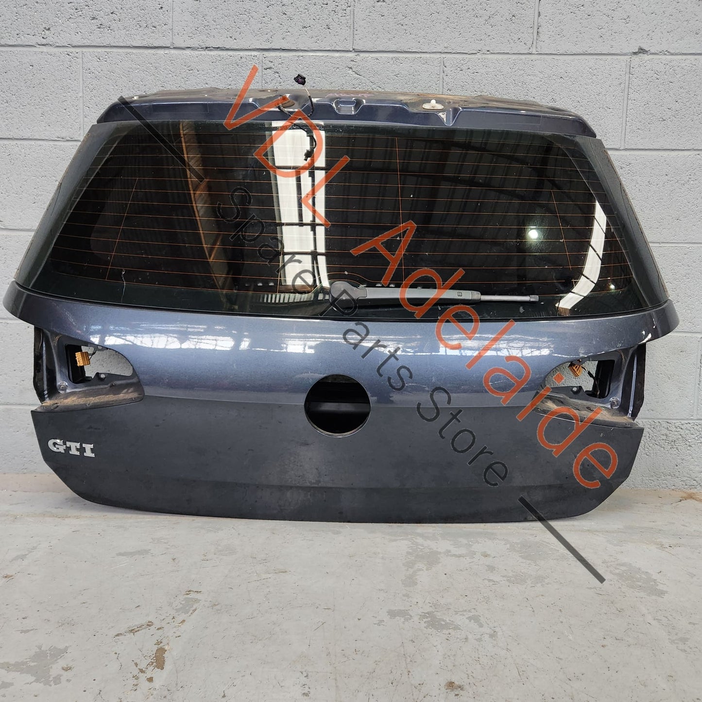 5G6827025AB 5G6845051BJ VW Golf MK7 Bootlid Boot Trunk Rear Hatch Lid Door Panel Shell w Green Glass, Dark Iron Blue Metallic 8P8P LD5G 5G6827025K 5G6845051BJ NVB
