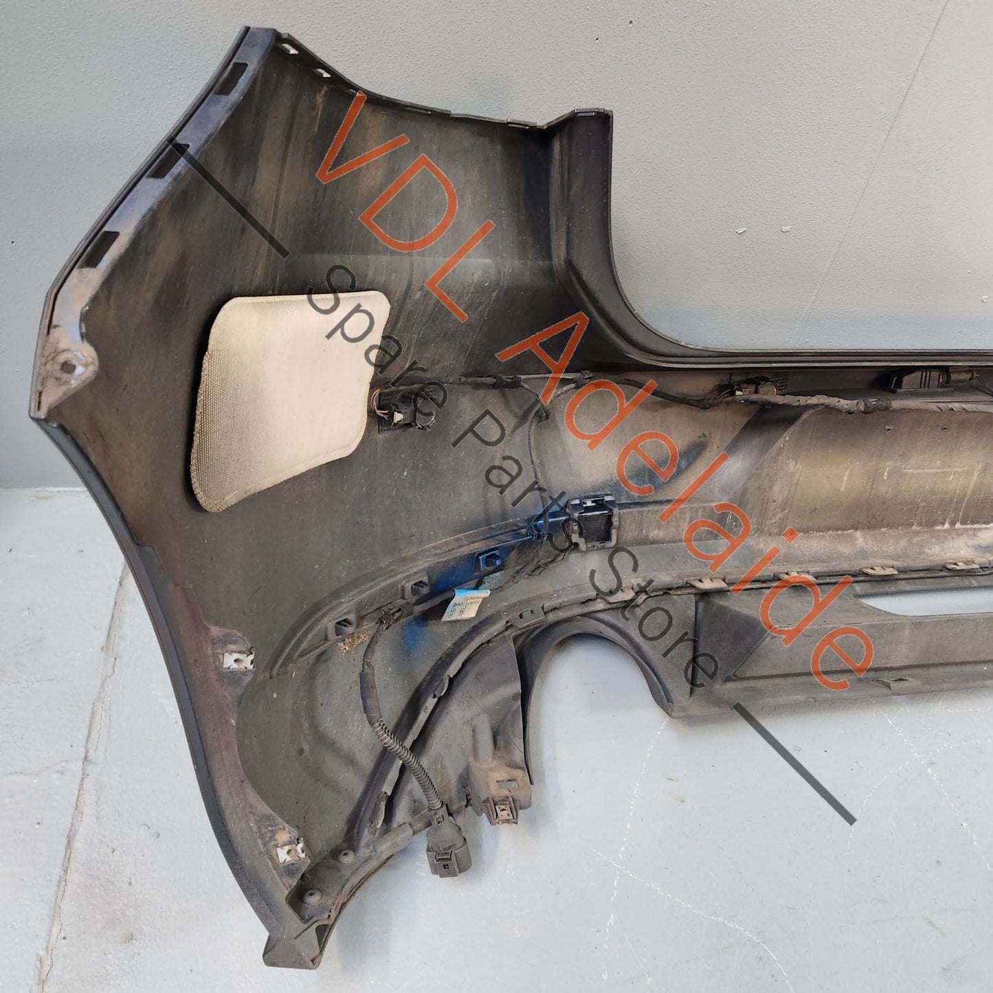 5G6807417BQGRU 5G6807568AB9B9 VW Golf Mk7.5 GTi Rear Bumper Cover & Lower Diffuser Dark Iron Blue Metallic 8P8P LD5G 5G6807417BQ GRU 5G6807568AB 9B9