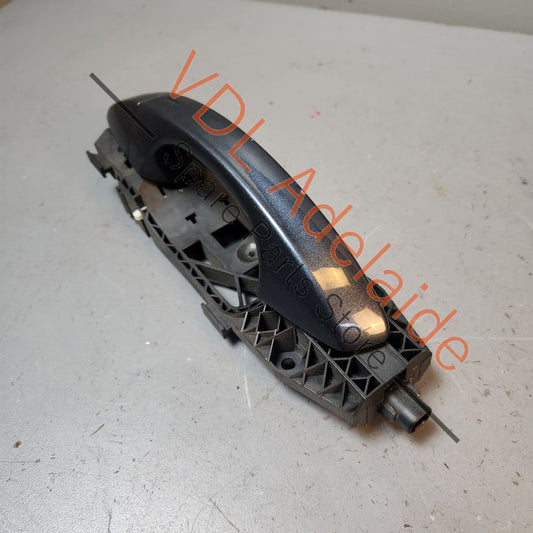 5G0837205RGRU 5N0839885H VW Golf MK7 7.5 Left Side Exterior Door Handle for Keyless Entry and Mounting Bar 5G0837205R GRU 5N0839885H Dark Iron Blue Metallic 8P8P LD5G