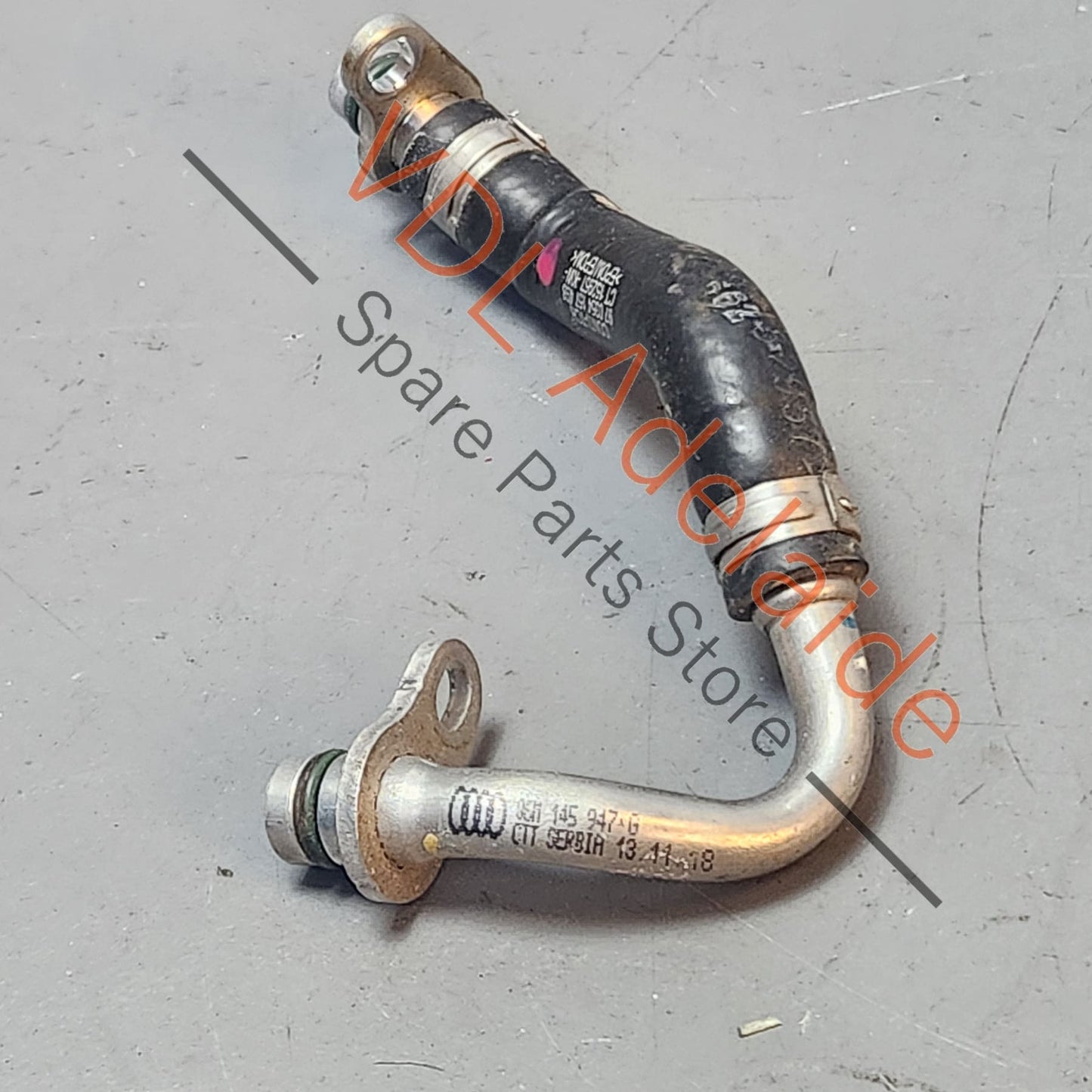 06M145947G 9A714594711 Audi RS5 Porsche Cayenne Coolant Return Pipe for Left Turbocharger 9A714594711 06M145947G