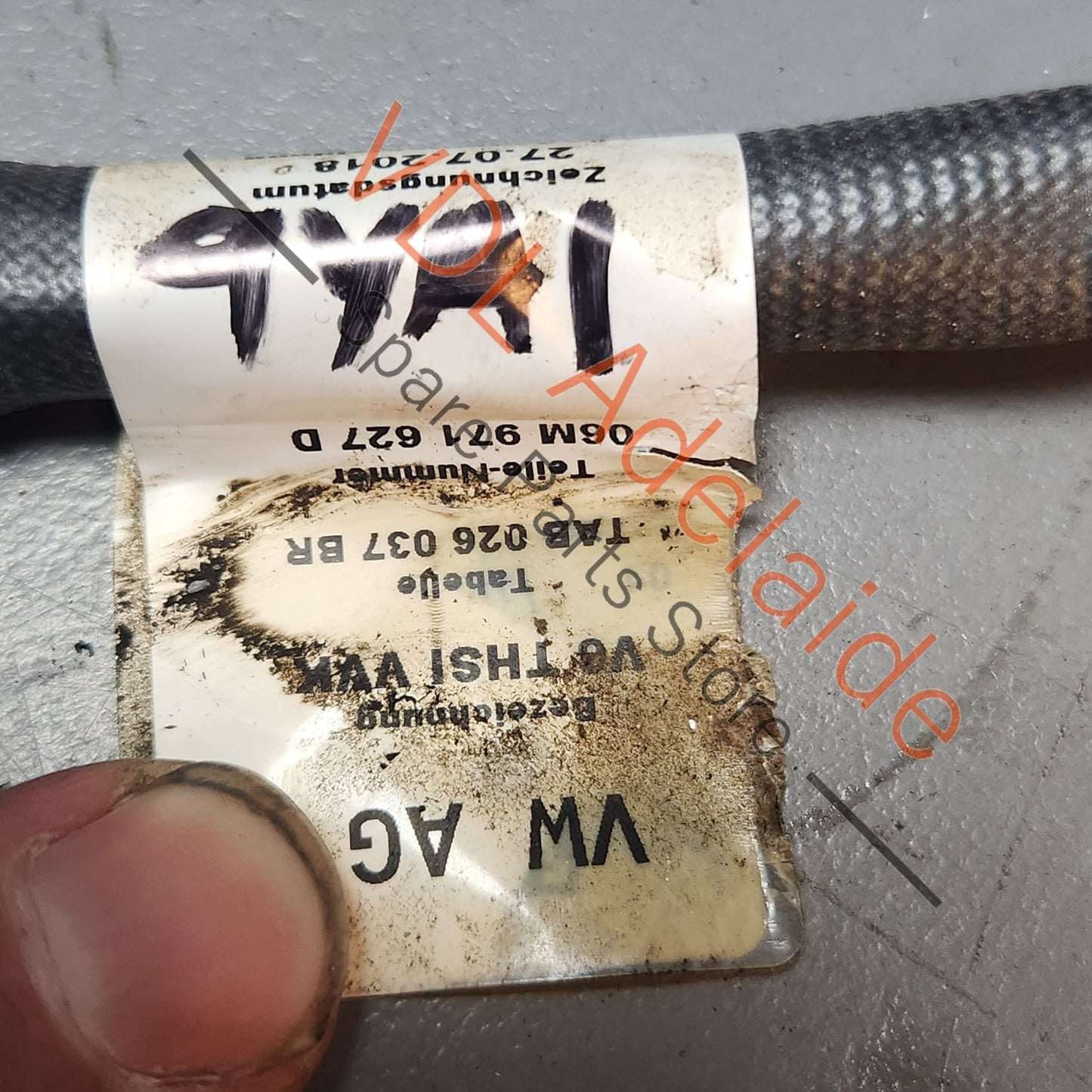 06M971627D VW Audi Porsche Coolant Temperature Sensor Wiring Harness Cable 06M971627D