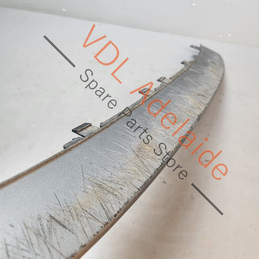 8P0807110E1RR Genuine Audi S3 8P Front Bumper Lower Middle Spoiler Satin Silver 8P0807110E 1RR