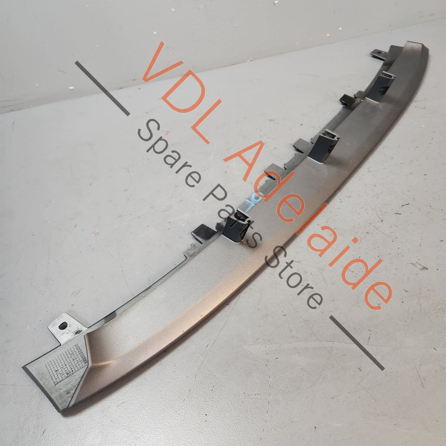 8P0807110E1RR Genuine Audi S3 8P Front Bumper Lower Middle Spoiler Satin Silver 8P0807110E 1RR