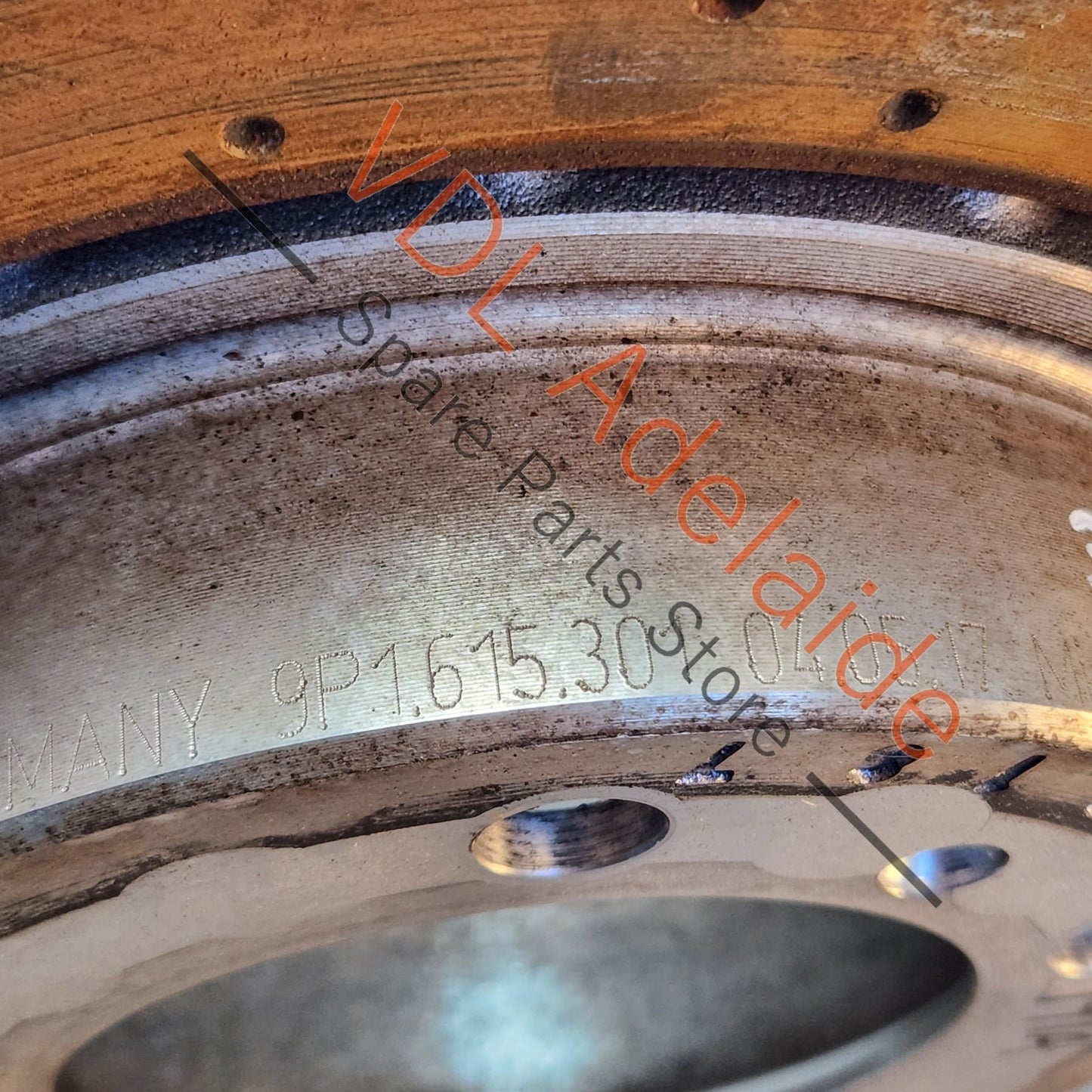 9P1615301 Porsche 991 981 Left Front Disc Brake Rotor 330mm x 34mm 9P1615301