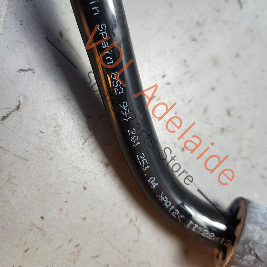 99120125100 99120125104 Porsche 911 991 Fuel Tank Breather Line Hose 99120125100