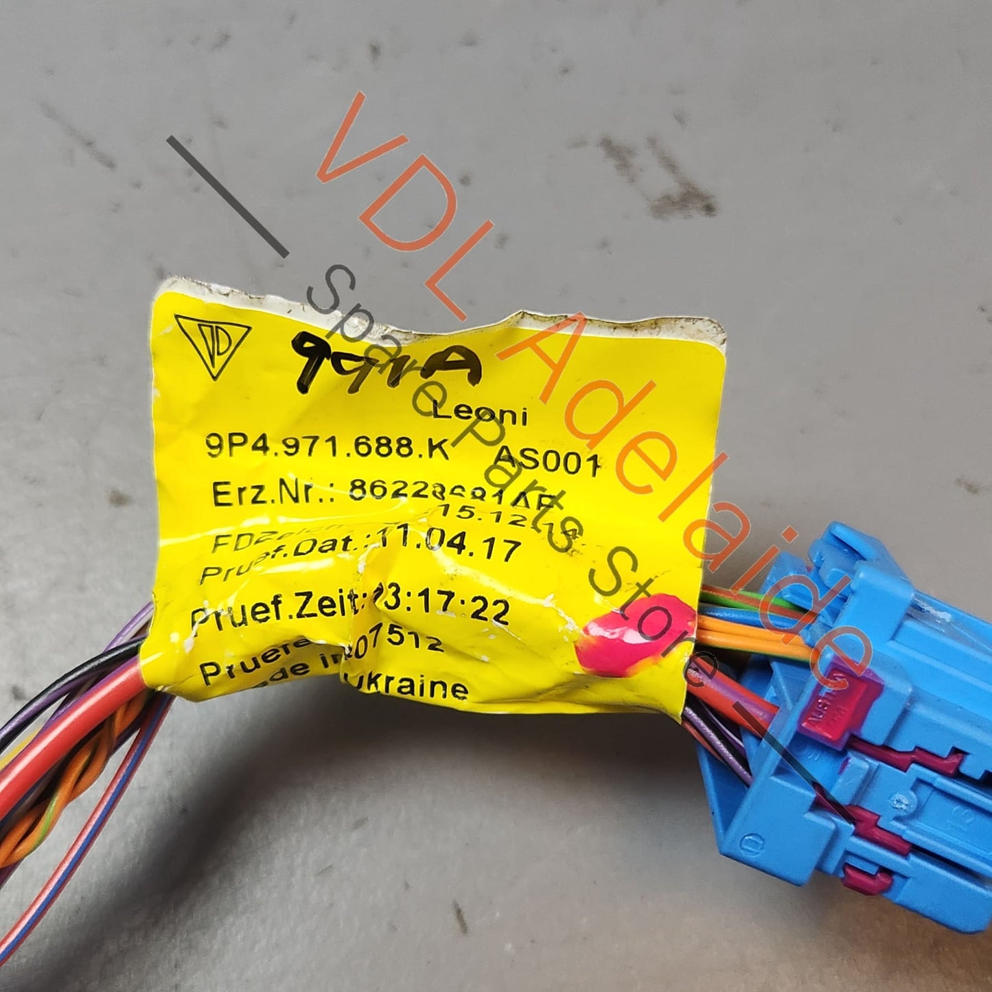 9P4971688K 9P3971688K Porsche 911 991.2 Wiring Cable Harness for Left Door suit RHD models 9P4971688AE / 9P3971688K