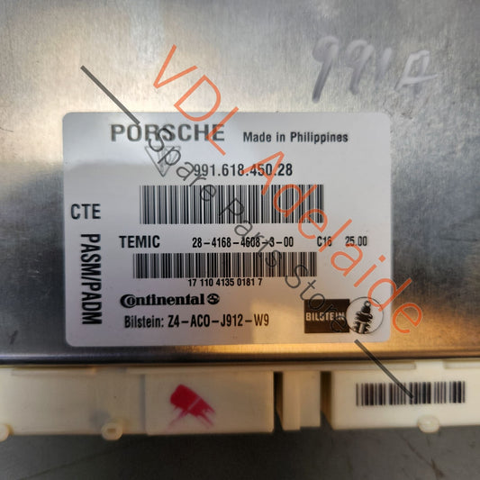 99161845028 99161845024   Porsche 911 991 Active Suspension Control Module Unit 99161845028 99161845024