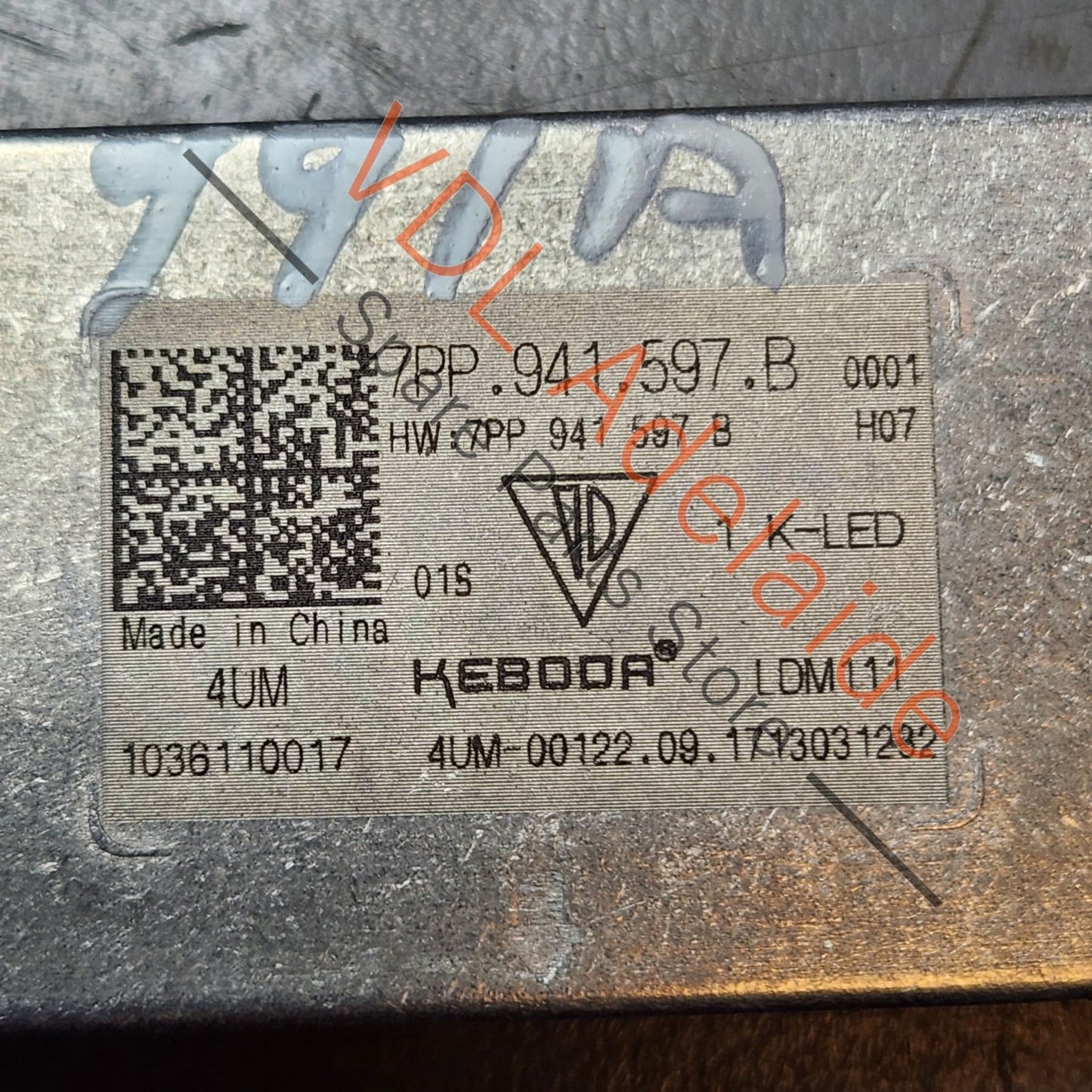 7PP941597B PAA941597 Porsche Headlight Control Module 7PP941597B PAA941597